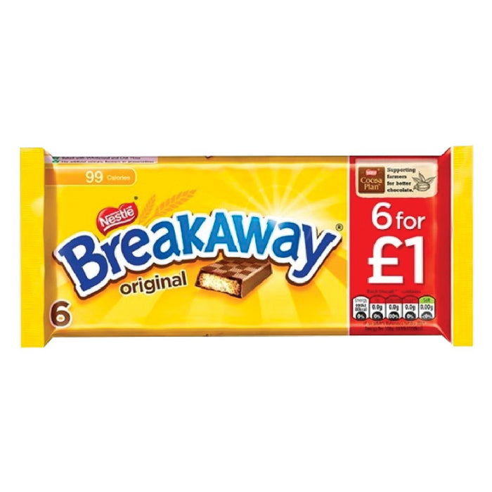 Nestle Breakaway - 6 Pack | British Store Online | The Great British Shop