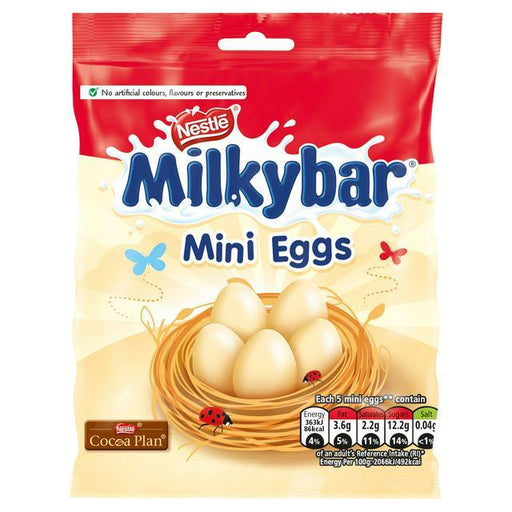 Nestle Milkybar Mini Eggs - 80g | British Store Online | The Great British Shop