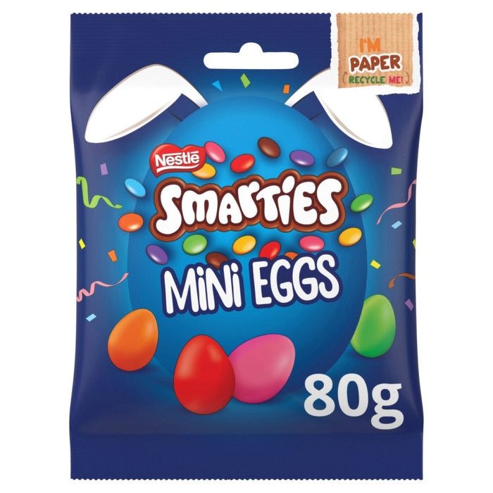 Nestle Smarties Mini Eggs - 80g | British Store Online | The Great British Shop