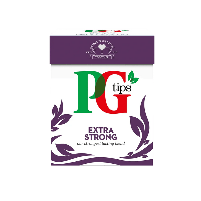 PG Tips Extra Strong Tea 80 Bags British Store Online The Great British Shop