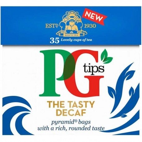 PG Tips Tasty Decaf - 35 Bags | British Store Online | The Great British Shop