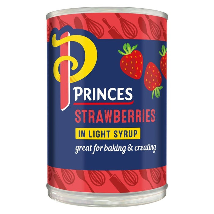 Princes Strawberries in Light Syrup - 420g | British Store Online | The Great British Shop