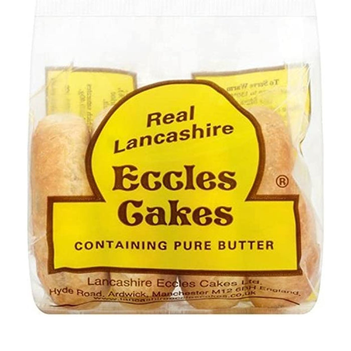 Real Lancashire Eccles Cakes - 4 Pack | British Store Online | The Great British Shop