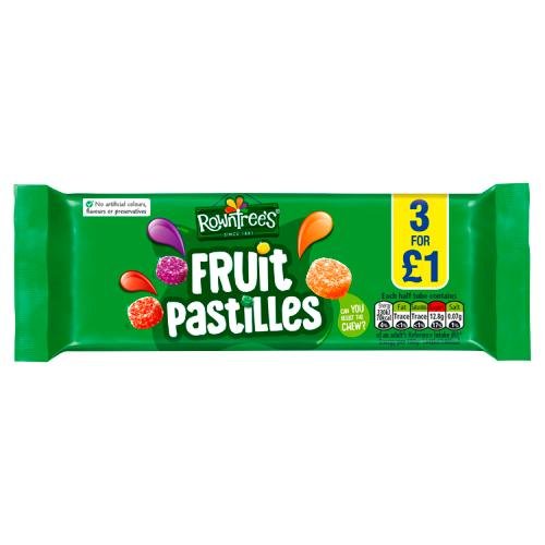 Rowntrees Fruit Pastille - 3 Pack | British Store Online | The Great British Shop