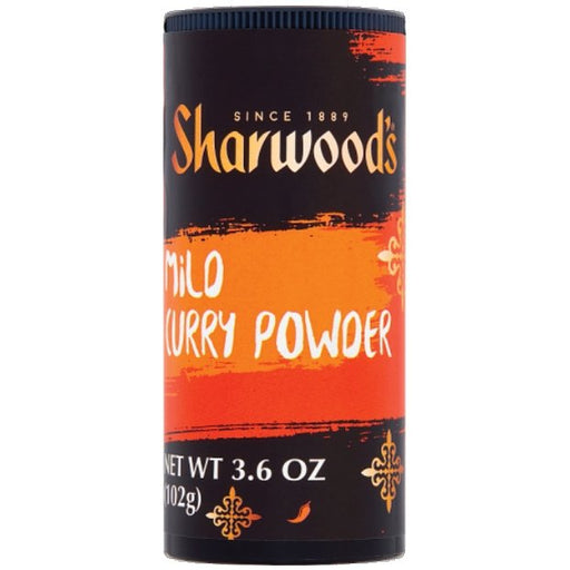 Sharwoods Mild Curry Powder - 102g imported British grocery product available in Canada