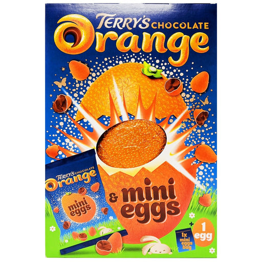 Terry's Chocolate Orange Egg with Mini Eggs - 230g - $2 OFF! | British Store Online | The Great British Shop