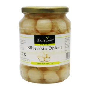 Thurstons Silverskin Onions - 650g | British Store Online | The Great British Shop