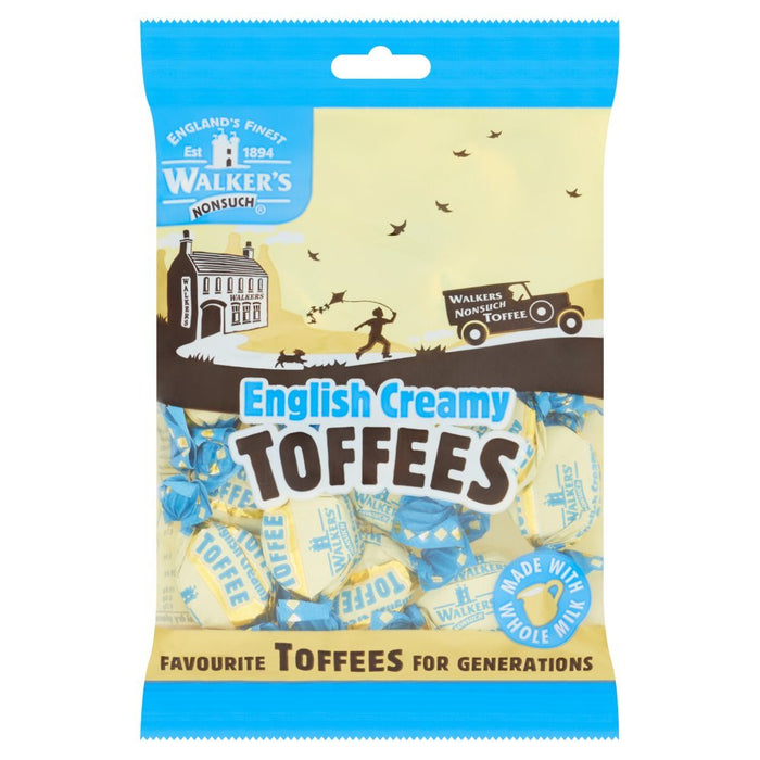 Walker's Nonsuch English Creamy Toffee - 150g | British Store Online | The Great British Shop