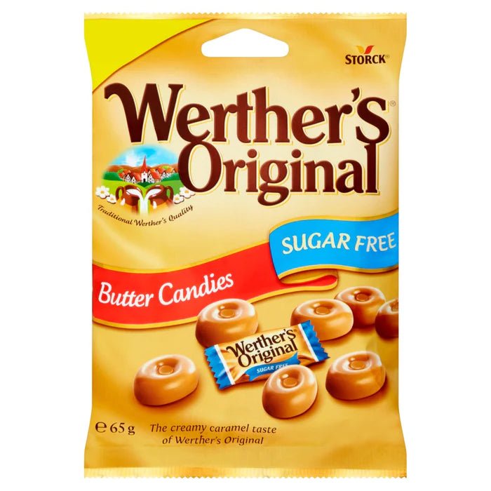 Werther's Original Sugar Free Butter Candy - 65g | British Store Online | The Great British Shop