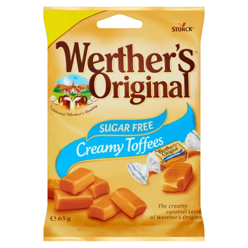 Werthers Sugar Free Creamy Toffee - 65g | British Store Online | The Great British Shop