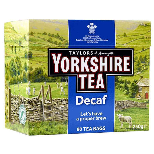 Yorkshire Tea Decaf - 80 Teabags | British Store Online | The Great British Shop