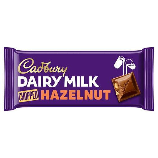 Cadbury Chopped Hazelnut - 95g | British Store Online | The Great British Shop