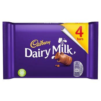 Cadbury Dairy Milk - 4 Pack | British Store Online | The Great British Shop