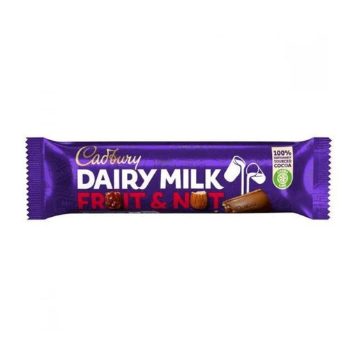 Cadbury Dairy Milk Fruit and Nut - 49g | British Store Online | The Great British Shop