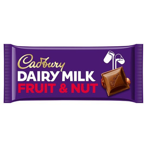Cadbury Dairy Milk Fruit and Nut Chocolate - 180G | British Store Online | The Great British Shop