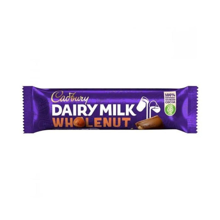 Cadbury Dairy Milk Wholenut - 45g | British Store Online | The Great British Shop