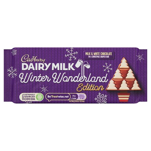 Cadbury Dairy Milk Winter Wonderland Chocolate Bar - 100g | British Store Online | The Great British Shop