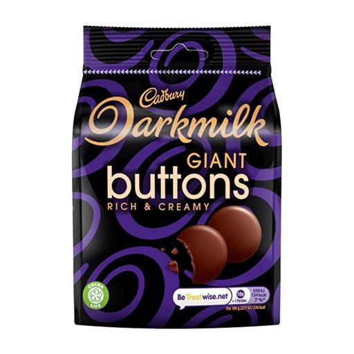 Cadbury Darkmilk Buttons - 90g | British Store Online | The Great British Shop