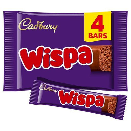 Cadbury Wispa 4 Pack - 94.8g | British Store Online | The Great British Shop