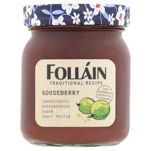 Follain Traditional Gooseberry Jam - 370g | British Store Online | The Great British Shop