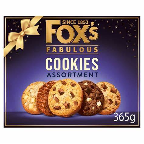 Fox's Fabulous Cookies Assortment - 365g | British Store Online | The Great British Shop