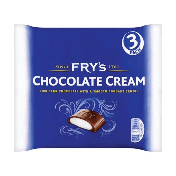 Fry's Chocolate Cream - 3 Pack 140g | British Store Online | The Great British Shop