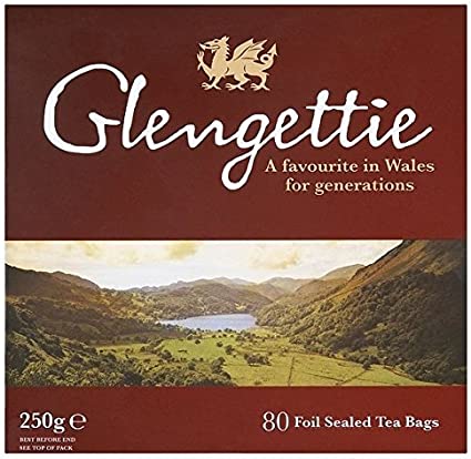 Glengettie Foiled Sealed Tea Bags - 80 Bags | British Store Online | The Great British Shop