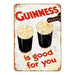 Guinness Tin Poster | British Store Online | The Great British Shop