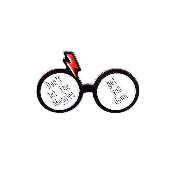 Harry Potter Glasses Brooch Pin British Store Online The Great British Shop