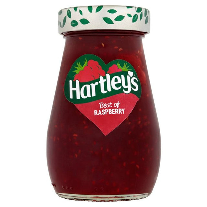 Hartley's Best Raspberry Jam - 340g | British Store Online | The Great British Shop