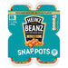 Heinz Beanz Snap Pots - 4 Pack x 200g | British Store Online | The Great British Shop
