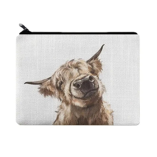 Highland Cow Carry Pouch | British Store Online | The Great British Shop