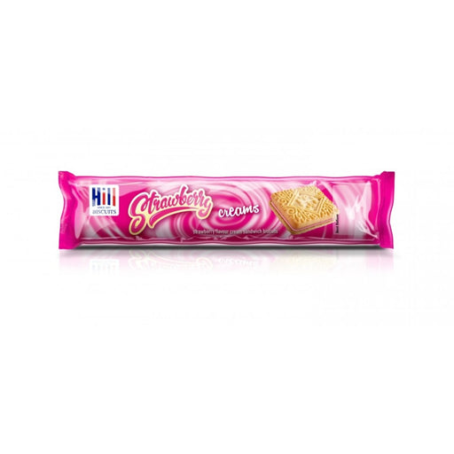 Hill Strawberry Creams - 150g | British Store Online | The Great British Shop