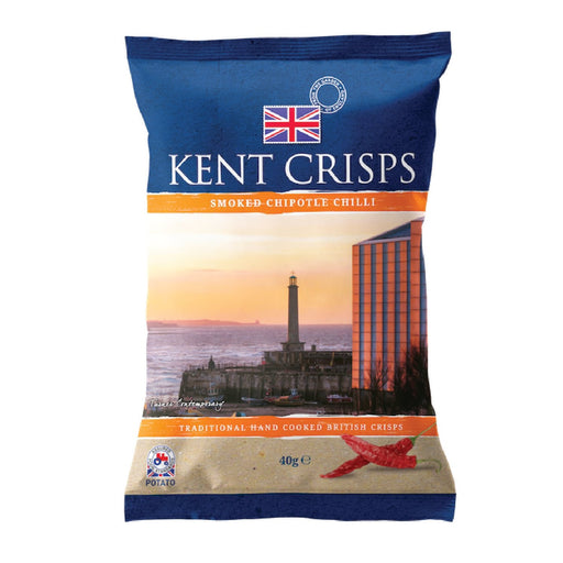 Kent Crisps Smoked Chipotle Chilli - 40g | British Store Online | The Great British Shop
