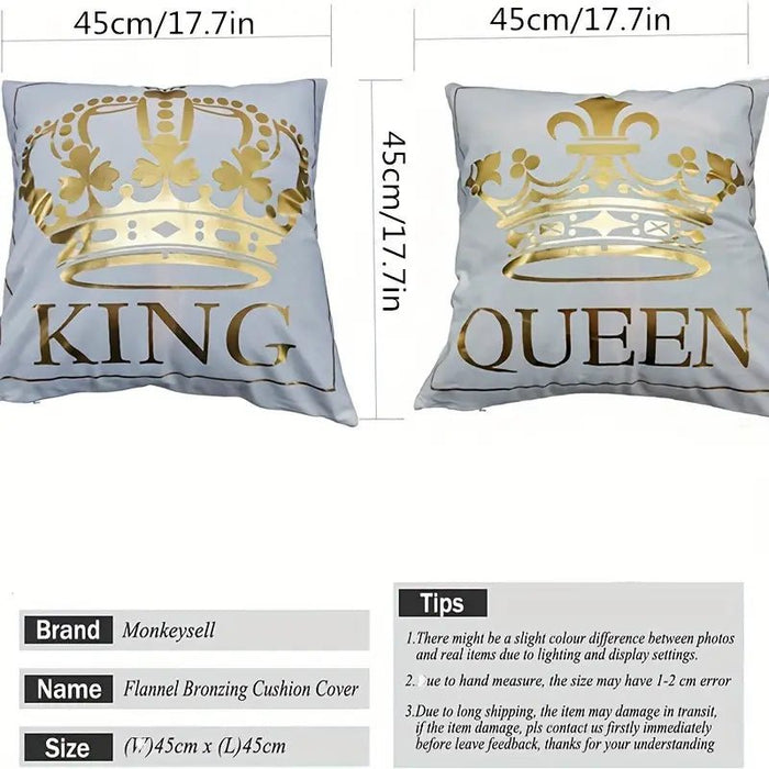 King Crown Pillow | British Store Online | The Great British Shop