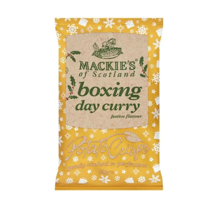 Mackie's of Scotland Boxing Day Curry Crisps - 150g | British Store Online | The Great British Shop