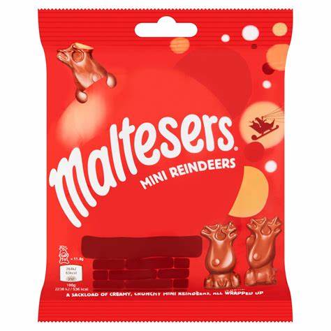 Maltesers Mini Reindeer Bag - 59g | British Store Online | The Great British Shop