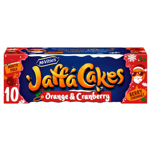 McVitie's Jaffa Cakes Orange and Cranberry - 10pk | British Store Online | The Great British Shop