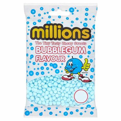Millions Bubblegum - 100g | British Store Online | The Great British Shop