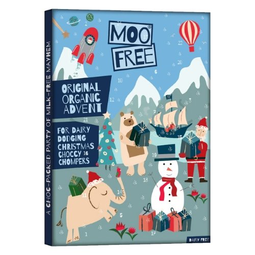 Moo Free Advent Calendar Milk Chocolate - 70g | British Store Online | The Great British Shop