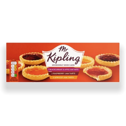 Mr Kipling Jam Tarts 6 Pack - 120g | British Store Online | The Great British Shop
