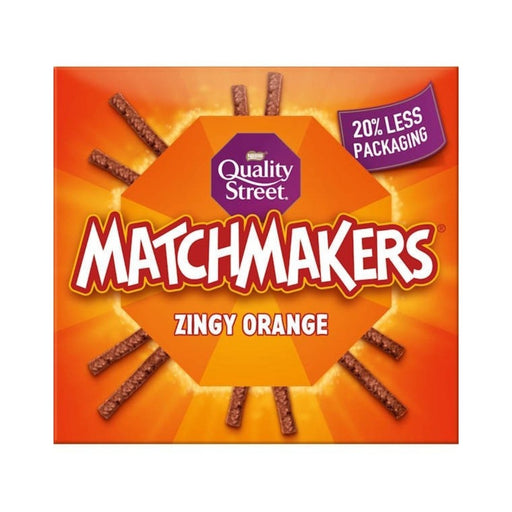 Nestlé Quality Street Matchmakers Zingy Orange - 120g | British Store Online | The Great British Shop