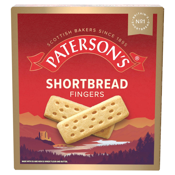 Paterson’s Shortbread Fingers - 300g | British Store Online | The Great British Shop