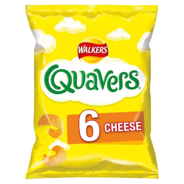 Quavers - 6 Pack | British Store Online | The Great British Shop