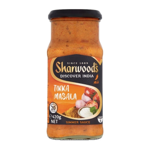 Sharwoods Tikka Masala Cooking Sauce - 420g | British Store Online | The Great British Shop