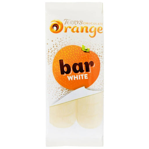 Terry's White Chocolate Orange Bar - 85g | British Store Online | The Great British Shop