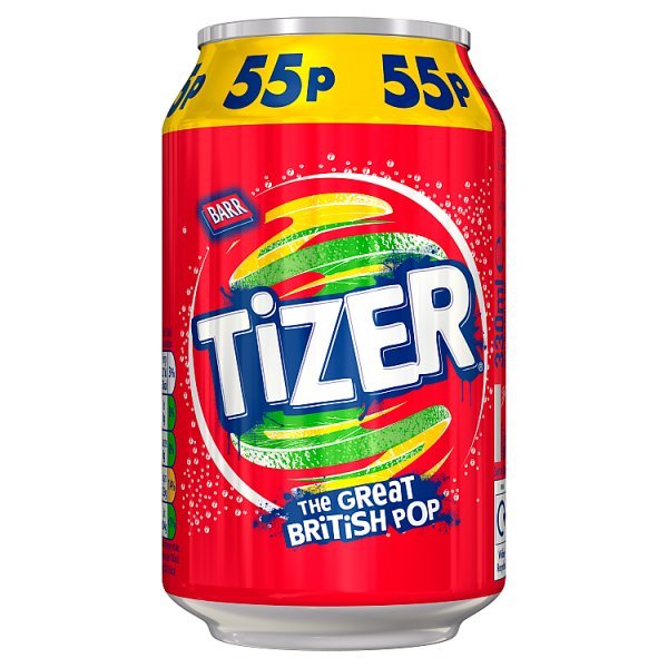 Tizer - 330ml | British Store Online | The Great British Shop