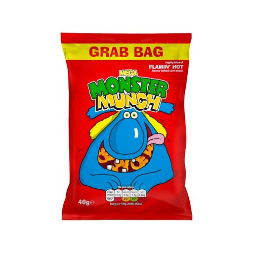 Walkers Monster Munch Flamin Hot - 40g | British Store Online | The Great British Shop