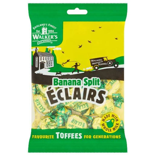 Walker's Nonsuch Banana Split Eclairs - 150g | British Store Online | The Great British Shop