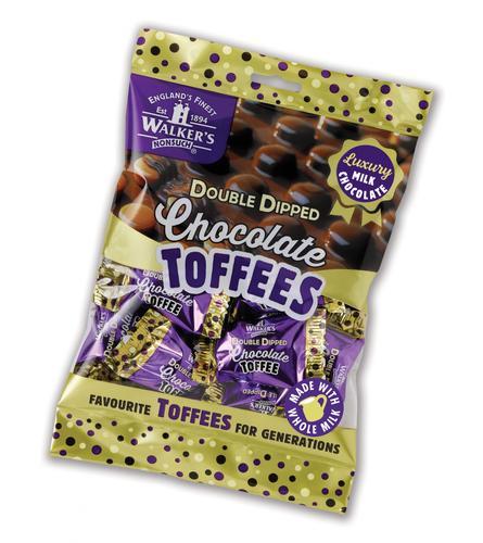 Walker's Nonsuch Double Dipped Chocolate Toffee - 135g | British Store Online | The Great British Shop